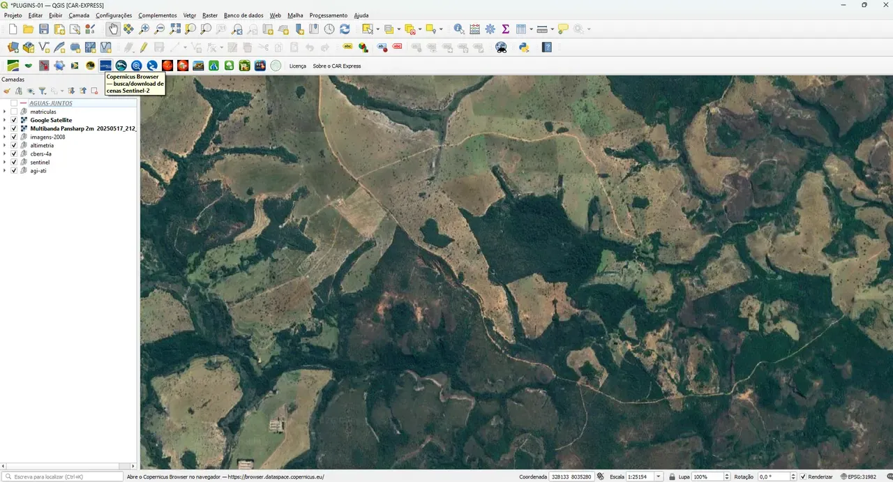 Process Sentinel-2 — passo 1