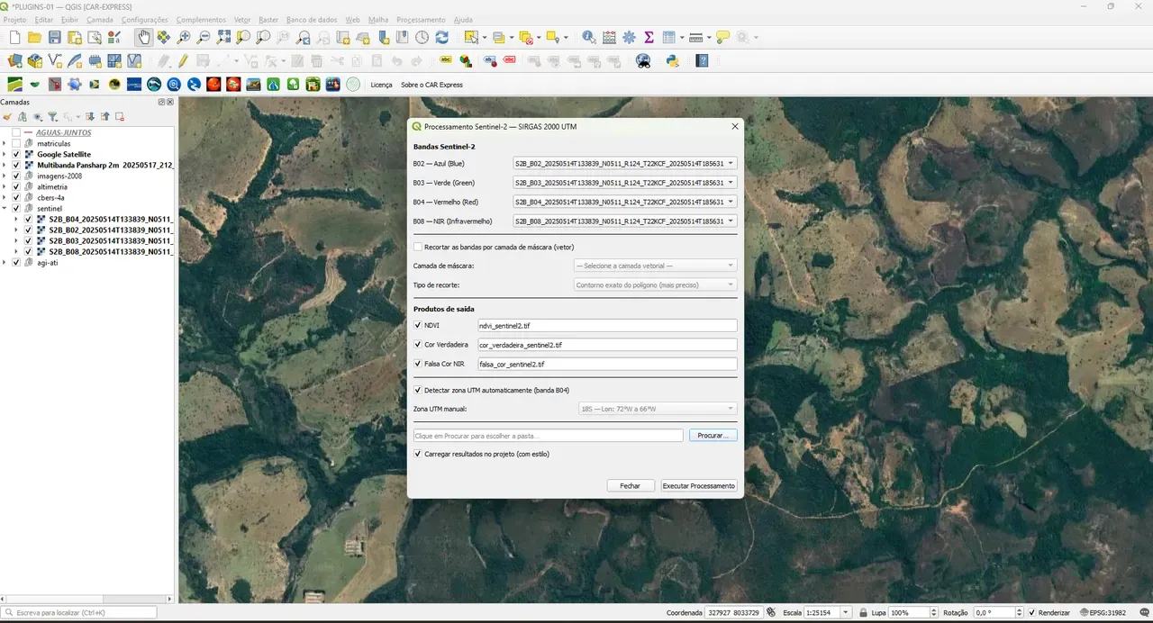 Process Sentinel-2 — passo 11
