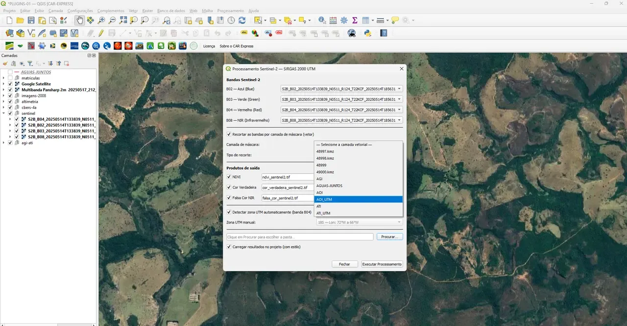 Process Sentinel-2 — passo 12