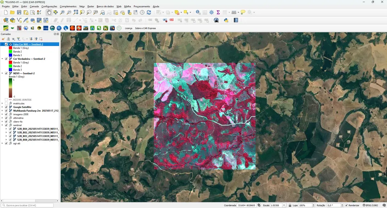 Process Sentinel-2 — passo 16