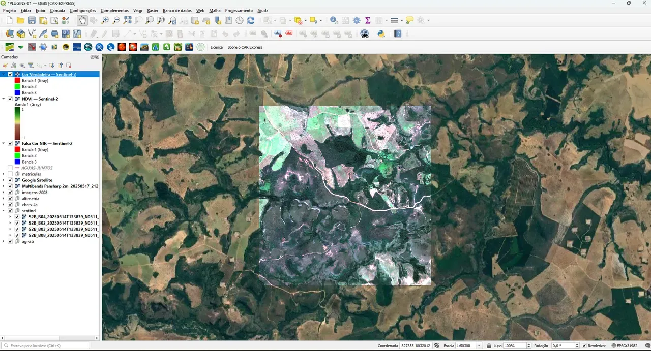 Process Sentinel-2 — passo 18
